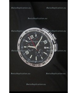 Porsche Design Flat Six P'6320 Japanese Watch in Black