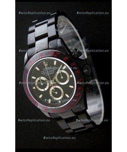 Rolex Daytona Cosmograph Swiss Replica Black PVD Watch 