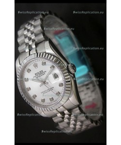 Rolex Datejust Oyster Perpetual Superlative ChronoMeter Swiss Replica Watch in Diamond Markers
