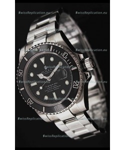 Rolex Submariner Swiss Replica Watch in Black Bezel - Ceramic Bezel Watch