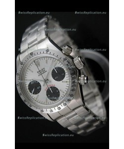 Rolex Oyster Cosmograph Swiss Replica Watch in White Dial