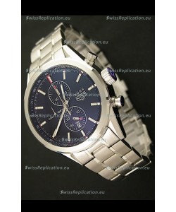 Tag Heuer Carrera Quartz Japanese Replica Watch in Steel Brecelet