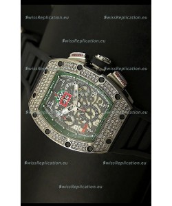 Richard Mille Filippe Massa Edition Titanium Swiss Replica Watch