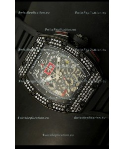 Richard Mille Filippe Massa Edition Titanium Swiss Watch in PVD Case