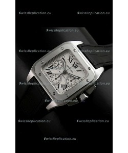 Cartier Santos 100 Chronograph - 1:1 Mirror Replica Watch