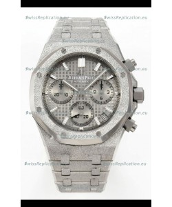 Audemars Piguet Royal Oak Chronograph 26240BC Frosted Grey Dial Super Clone Watch 