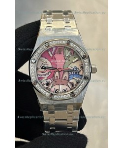 Audemars Piguet Royal Oak LABUBU Ladies Swiss Replica Watch 