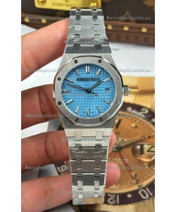 Audemars Piguet Super Clone Royal Oak 77450 34MM 904L Steel Ice Blue Dial Watch 