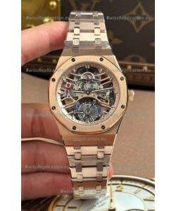 Audemars Piguet Royal Oak Super Clone Tourbillon 26735 Rose Gold Watch 