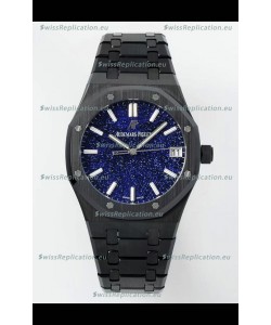 Audemars Piguet Royal Oak 15500 Black Ceramic Starry Dial Super Clone Replica Watch 