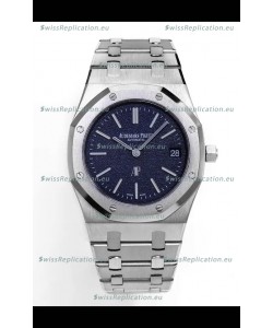 Audemars Piguet Super Clone Royal Oak 16202BC Extra Thin Super Clone Watch Blue Dial