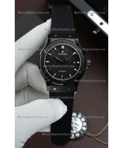 Hublot Classic Fusion Ceramic Casing Black Dial Super Clone Swiss Replica 42MM