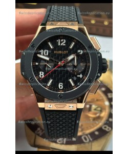 Hublot Big Bang Super Clone 20th Anniversary Titanium Rose Gold Casing Replica Watch 
