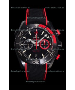 Omega Super Clone Planet Ocean 600M Chronograph Black Ceramic Replica Watch