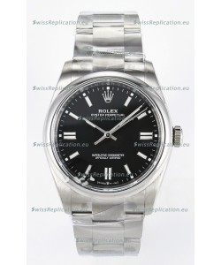Rolex Oyster Perpetual Super Clone REF#126000 36MM Black Dial Swiss Replica