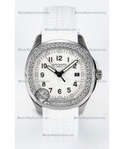 Patek Philippe Aquanaut 5267 White Dial Swiss Quartz Movement Replica Watch 