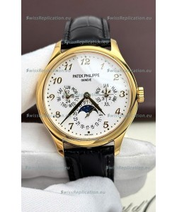 Patek Philippe Complications 5327G-001 Yellow Gold White Dial Swiss Replica