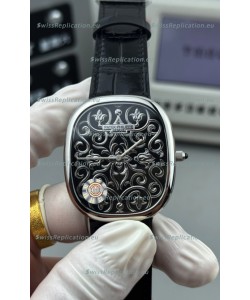 Patek Philippe 5738 Elipse Black Enamel Swiss Quartz Replica Watch 