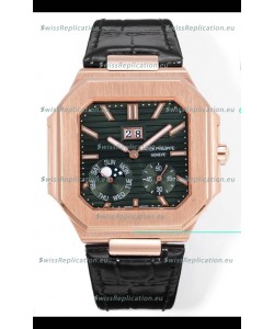 Patek Philippe Cubitus 5822 Rose Gold Casing Brown Dial Swiss Replica Watch