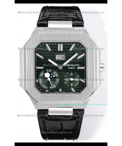 Patek Philippe Cubitus 5822 904L Steel Casing Green Dial Swiss Replica Watch
