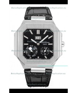 Patek Philippe Cubitus 5822 904L Steel Casing Black Dial Swiss Replica Watch