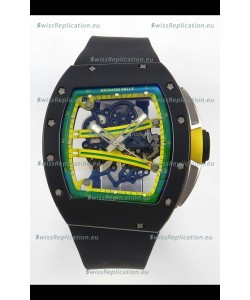 Richard Mille Super Clone RM061 Ceramic RMUL2 Edition Watch Green Dial