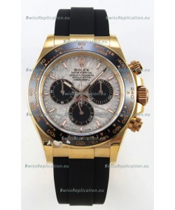 Rolex Daytona Super Clone 116518 Rose Gold Meteorite Dial Original Cal.4131 Movement