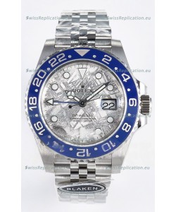 Rolex GMT Masters II Super Clone 126716 "Blaken" 904L Steel Meteorite Dial Watch 