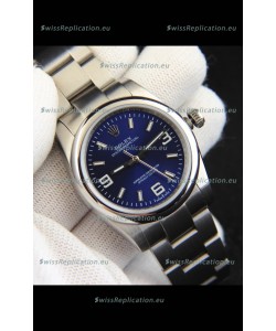 Rolex Oyster Perpetual Japanese Movement Replica Watch 36MM - Blue Dial