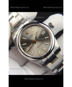 Rolex Oyster Perpetual Japanese Movement Replica Watch 41MM - Grey Dial
