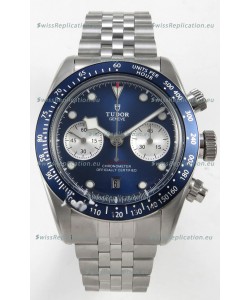 Tudor Super Clone Black Bay Chronograph Watch in Dark Blue Dial