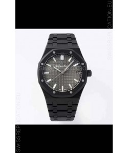 Audemars Piguet Royal Oak PVD Coated Swiss Replica Watch 3120 Swiss Movement - Grey Dial 
