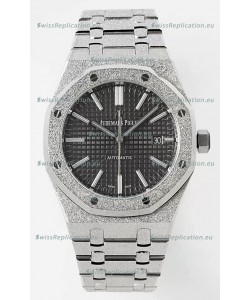 Audemars Piguet Royal Oak 15410BC 41MM Grey Dial 904L Steel CALIBRE 3120 Movement 1:1 Mirror Replica