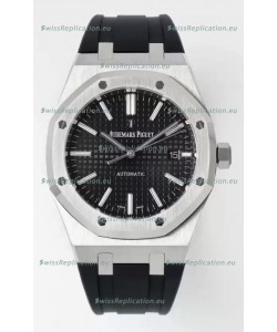 Audemars Piguet Royal 15400 41MM Black Dial 904L Steel CAL.3120 Movement 1:1 Mirror Replica