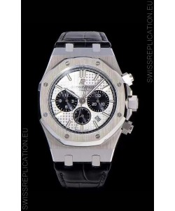 Audemars Piguet Royal Oak Chronograph White Dial 904L Steel 1:1 Mirror Replica
