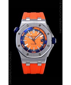 Audemars Piguet Royal Oak Diver Swiss Replica Orange Dial 1:1 Quality 3120 Movement 904L Steel 