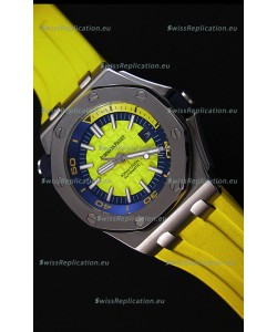 Audemars Piguet Royal Oak Offshore Diver Japanese Automatic Replica Watch in Yellow