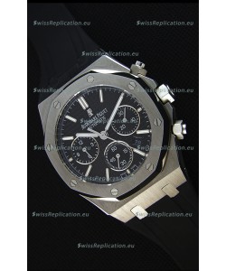 Audemars Piguet Royal Oak Chronograph Black Dial - 1:1 Mirror Replica Watch 