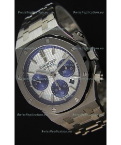 Audemars Piguet Royal Oak Chronograph White Dial Steel Strap Swiss Replica Watch 