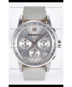 Audemars Piguet CODE 11.59 Chronograph Swiss Replica Watch in 904L Steel Silver Dial