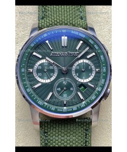 Audemars Piguet CODE 11.59 Chronograph Swiss Replica Watch in 904L Steel Green Dial