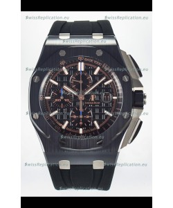 Audemars Piguet Royal Oak Offshore Ceramic Black Dial 1:1 Super Clone Replica Watch