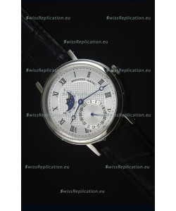 Breguet Classique Moonphase Stainless Steel Swiss Replica Watch