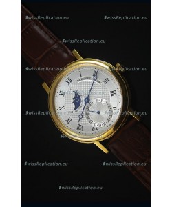 Breguet Classique Moonphase Yellow Gold Swiss Replica Watch