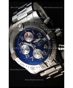 Breitling Skyland Avenger Chronograph Swiss Replica Watch Black Dial 1:1 Mirror Replica
