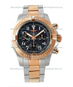 Breitling Avenger B01 Chronograph 45 Two Tone Rose Gold 1:1 Mirror Swiss Replica Watch 
