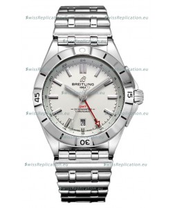 Breitling Chronomat Automatic GMT 40 White Dial 1:1 Mirror Swiss Replica Watch 