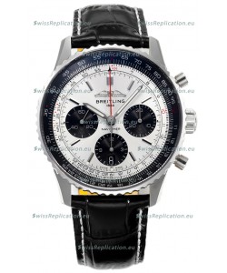Breitling Navitimer B01 Chronograph 43 Steel Dial - 904L Steel Casing 1:1 Mirror Swiss Replica