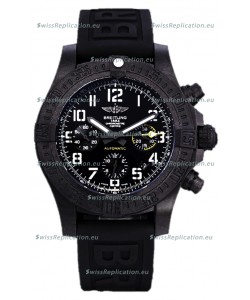 Breitling Avenger Hurricane Chronograph Black Dial - DLC Coating Swiss Replica Watch