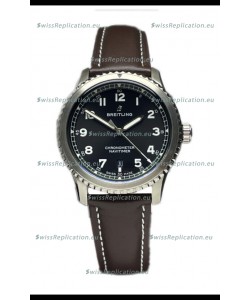 Breitling Navitimer Aviator 8 Automatic 41 Black Dial 1:1 Mirror Swiss Replica Watch 